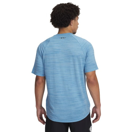Under Armour Camiseta 1377843-452 M TIGER TECH 2.0 Ether BluePreto -2-